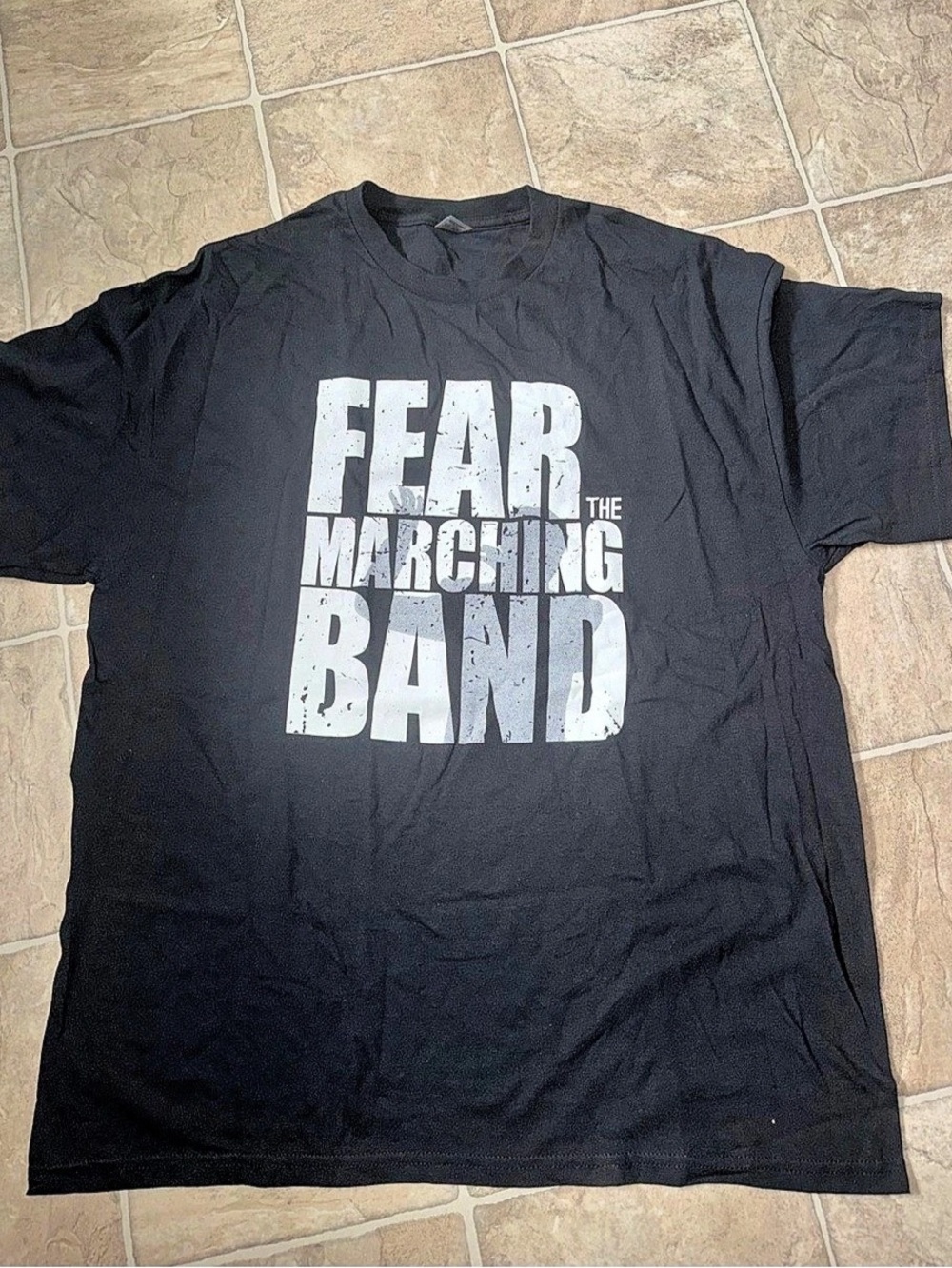Men’s “Fear the Marching Band” Slogan T-Shirt